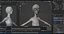 Alien Grey - Body-FacialRigged 3D model