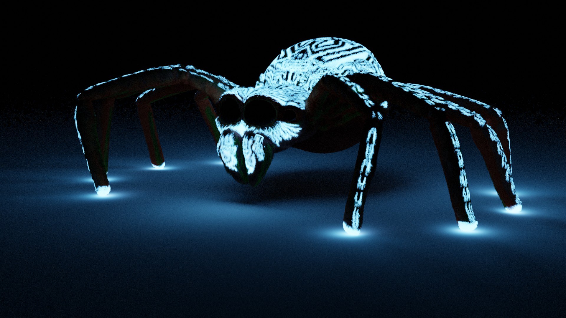 Plush Spider Model - TurboSquid 2114668