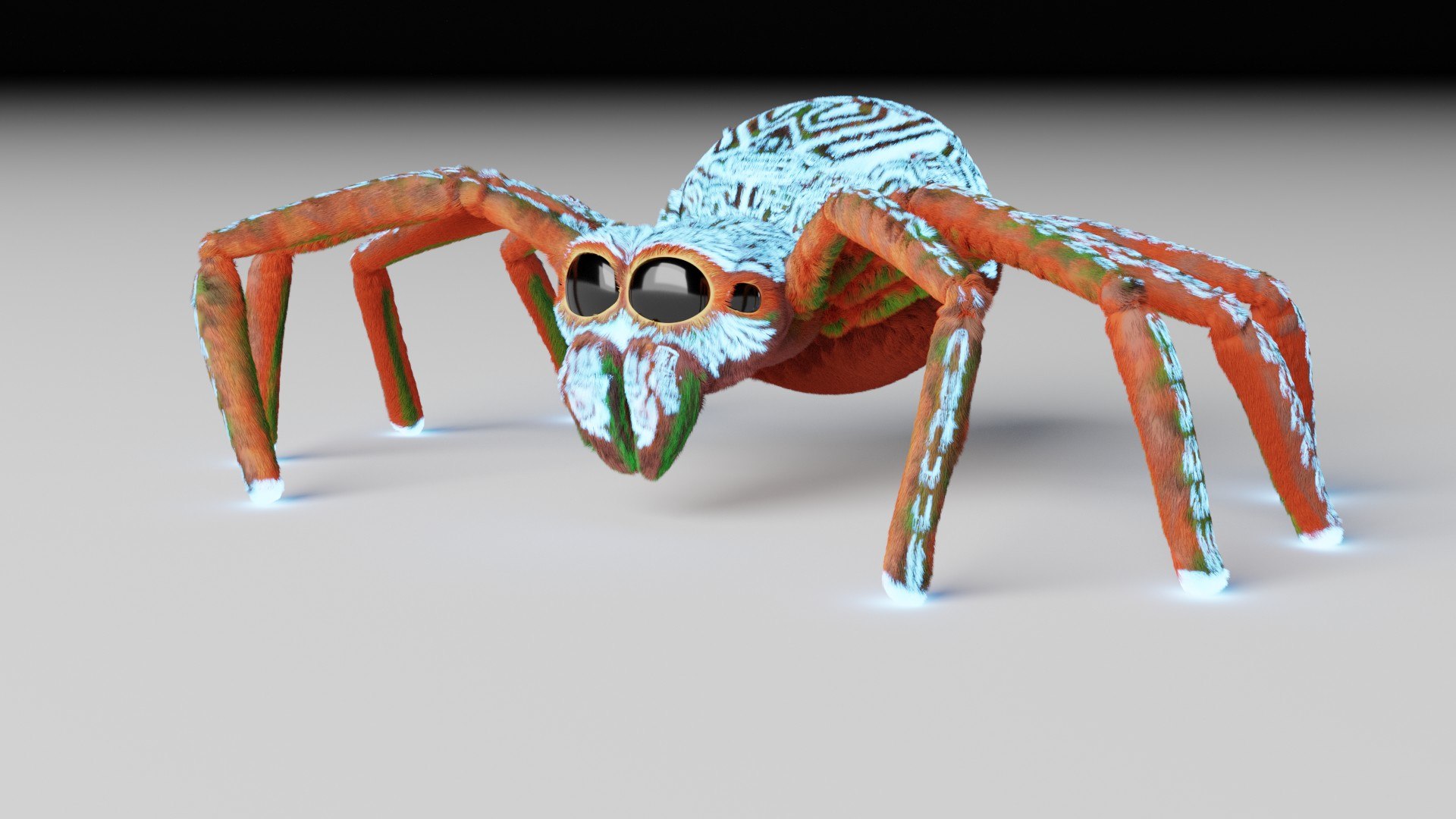 Plush Spider Model - TurboSquid 2114668