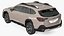 Outback 2021 SUBARU Rigged for Cinema 4D