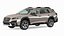 Outback 2021 SUBARU Rigged for Cinema 4D