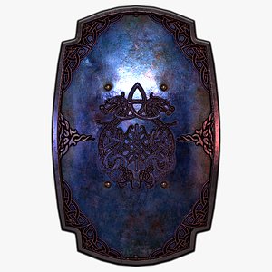 Medieval Shield 3D Model 3D model
