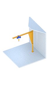 Industrial lift Spacer crane