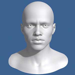 max african male head