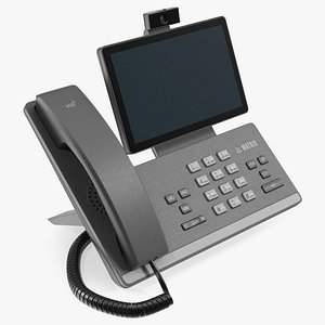 Smart Video IP Phone Matrix Grey 3D model
