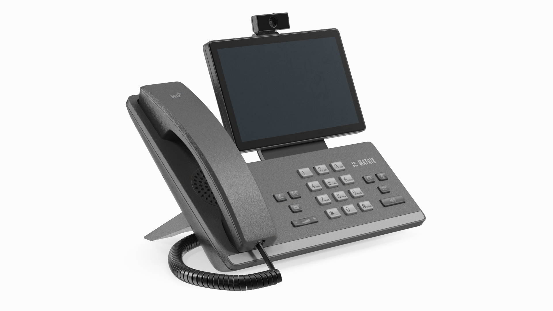 Smart Video IP Phone Matrix Grey 3D Model - TurboSquid 2270241