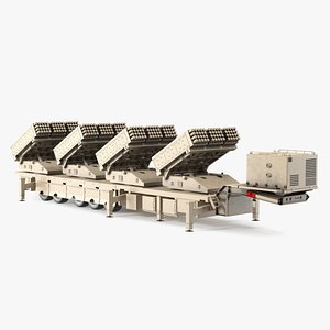 Multiple Launch Rocket System Roketsan Jobaria Tr-122