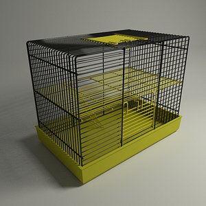 3ds max hamster cage