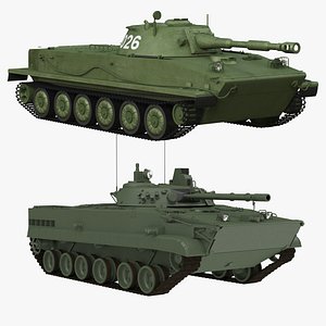 BMP-3 and PT-76 Collection