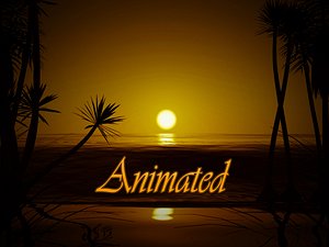 free max model ocean scenery waves