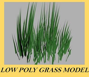 3d model of grass xml stl