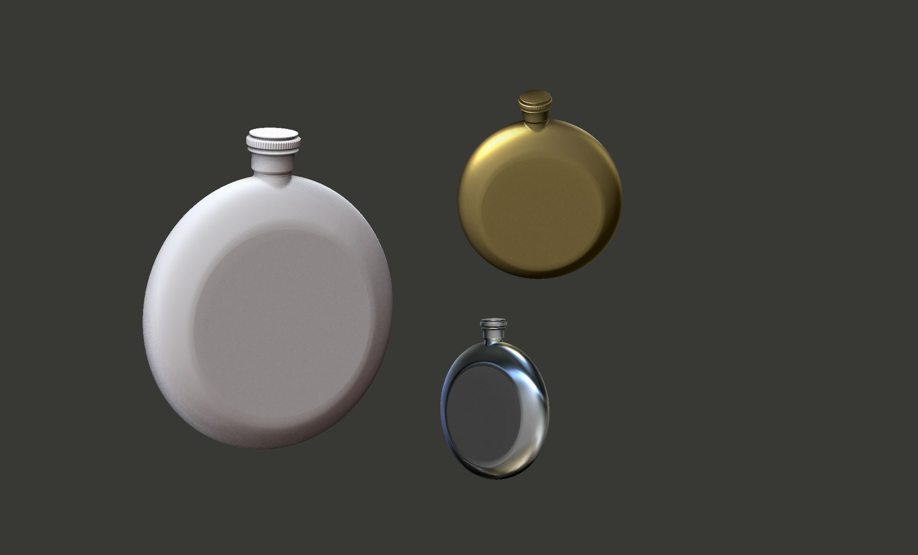 Flask 3D Model - TurboSquid 2213013