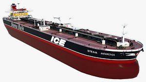 crude oil tanker stena 3D
