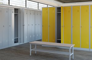 Locker room