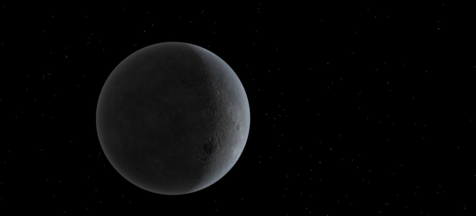 3d Model Moon