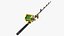 Carretel de pesca EatMyTackle 80 largura 2 velocidades Bue Marlin vara de torneio manipulada