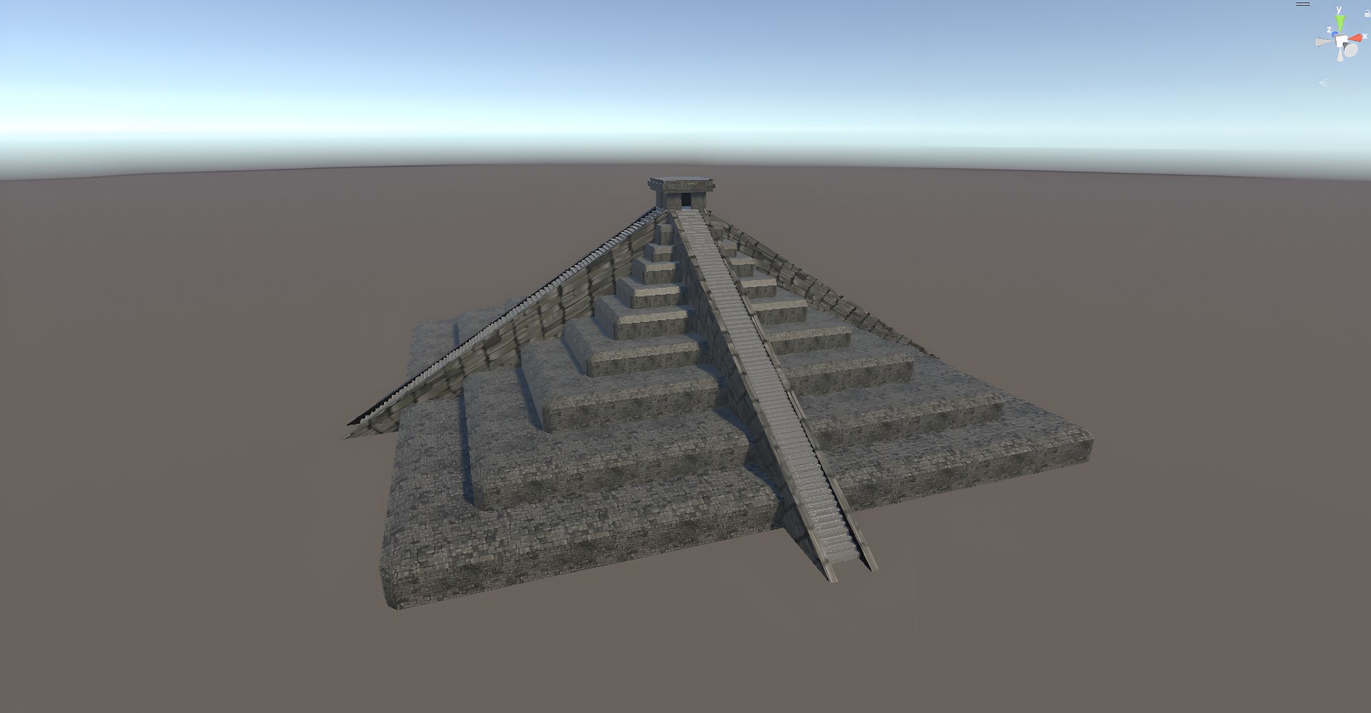 Temple Of Maya Pyramid 3D Model - TurboSquid 2276600