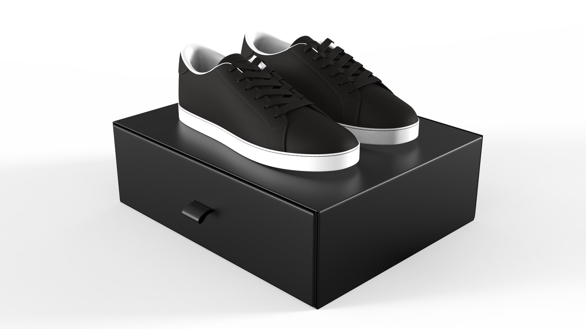 Shoe Box With Sneakers 3d Model 3D Model - TurboSquid 2125479