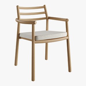 UKIYO Armchair by TRIBU 3D model