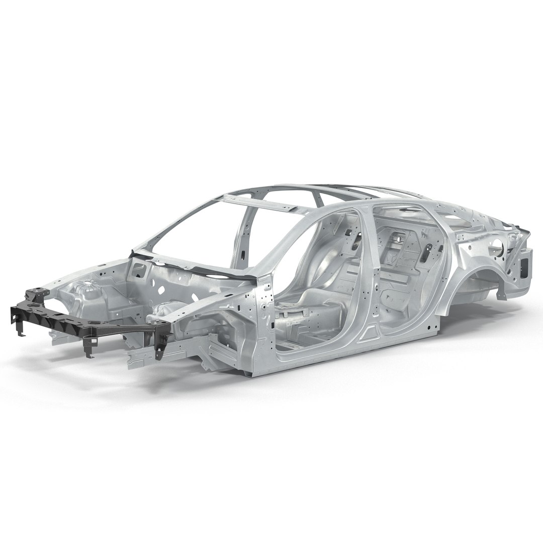 Car Frame 3D model preview