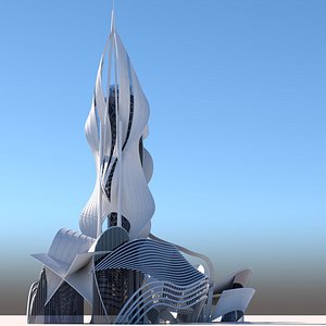 Futuristic Skyscraper 502