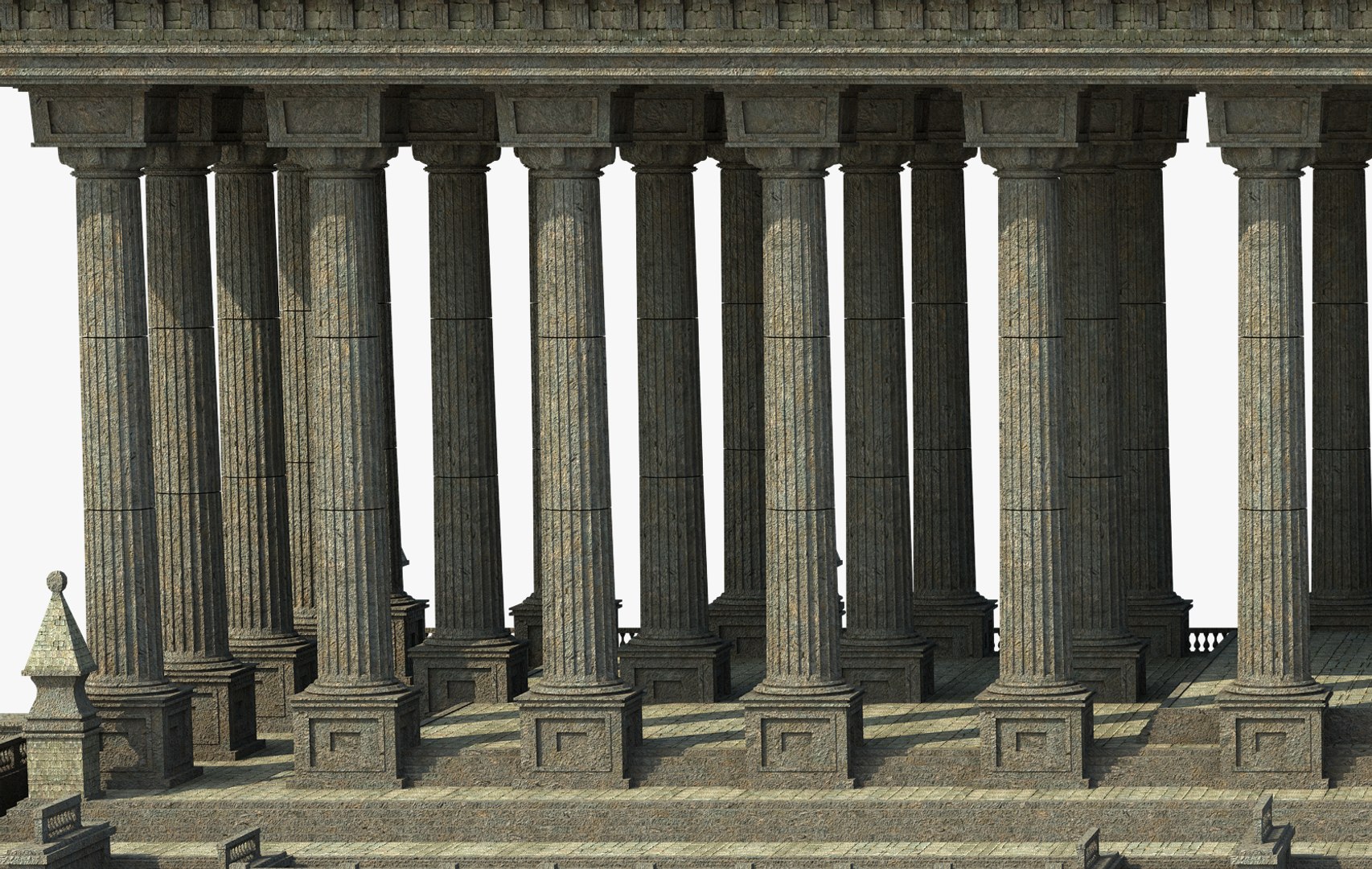 3D Model Temple Architecture Building - TurboSquid 1688696