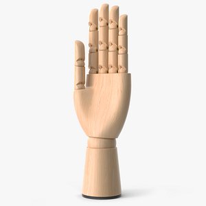 Mannequin Wooden Hand Light
