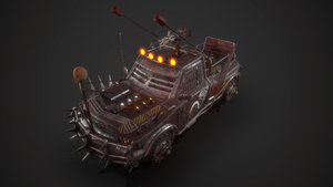battle truck 3D
