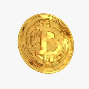 3D bitcoin cryptocurrency