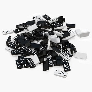 bunch dominoes 3D