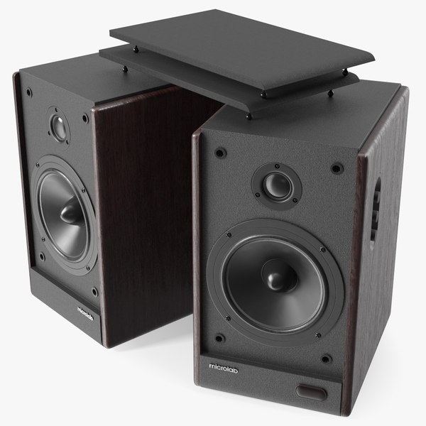 Microlab Solo 6C 북쉘프 스피커 3D 모델 - TurboSquid 2154673