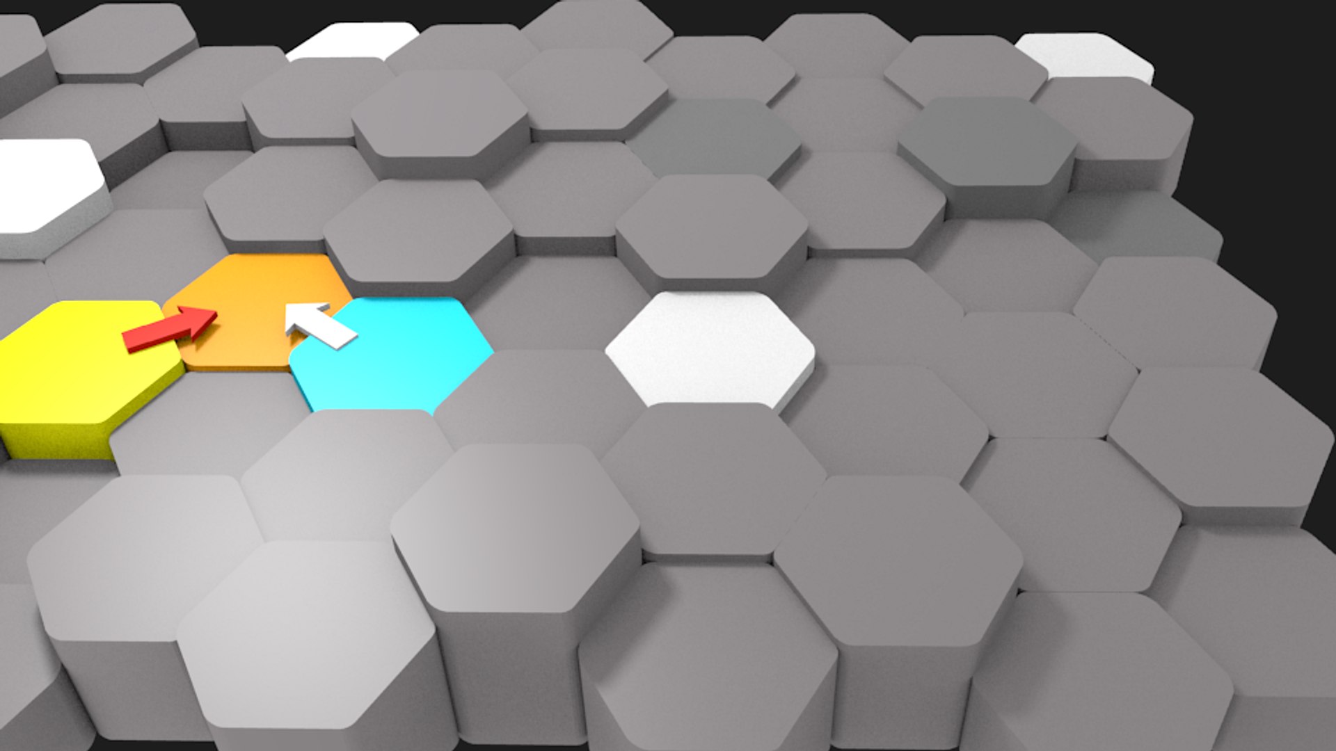 Hexagon Process Mapping 3D Model - TurboSquid 1157749