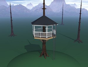 3d treehouse kids ranger