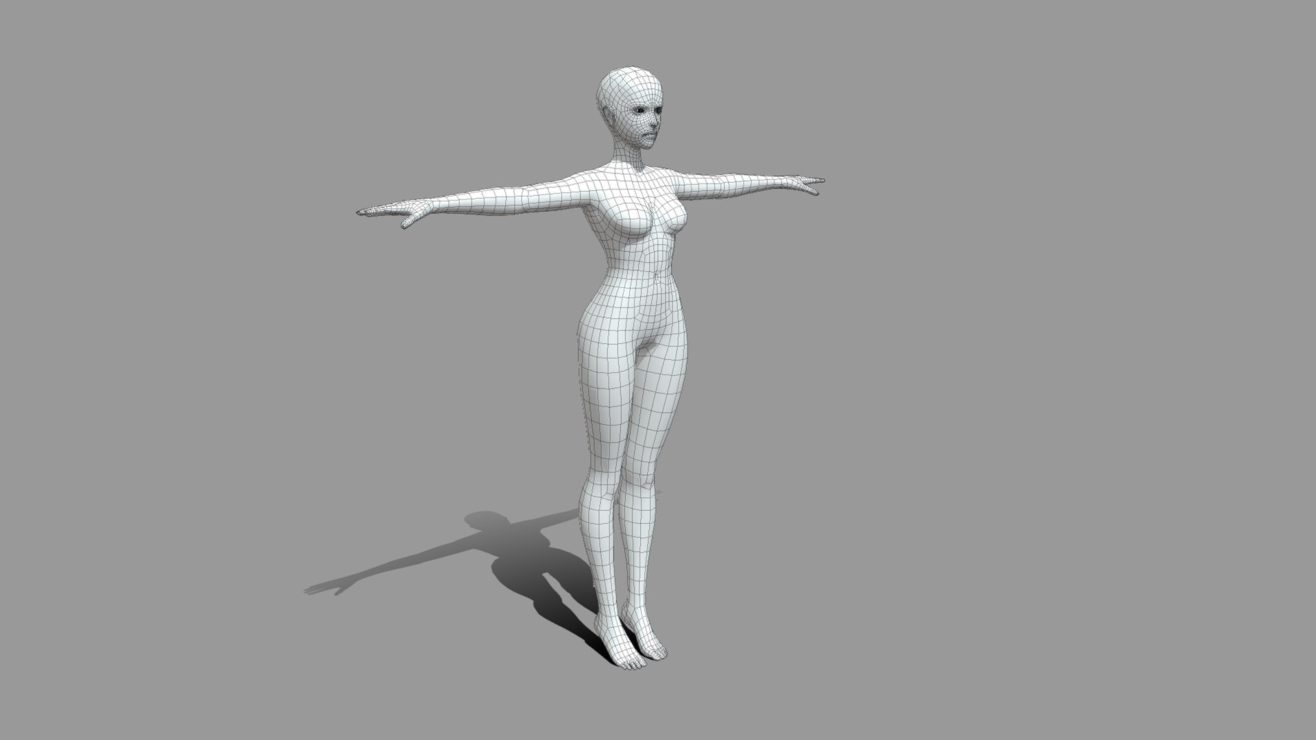 Free 3D Model Free Pack - Female Base Mesh - TurboSquid 2448921
