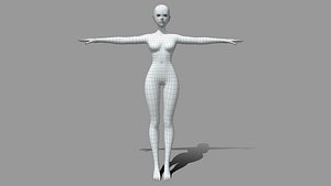Free Pack - Female Base Mesh