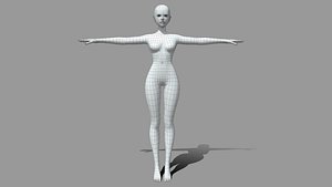 Free Pack - Female Base Mesh