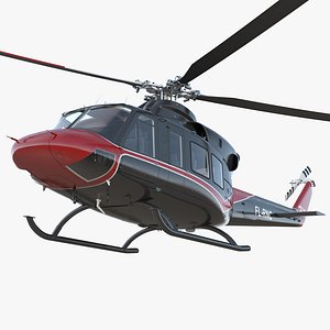 Offshore Helicopter Bell 412EP Rigged