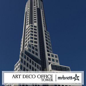 Moder Art Deco Office Tower