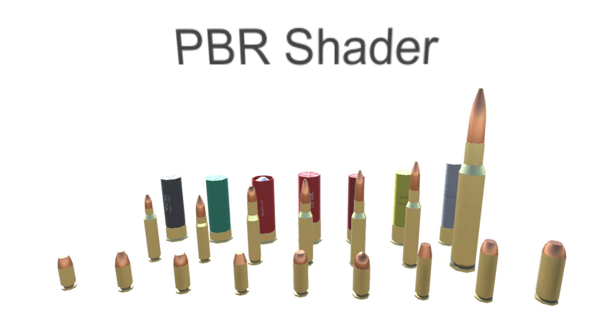 3D Unity Bullets Model - TurboSquid 1345113