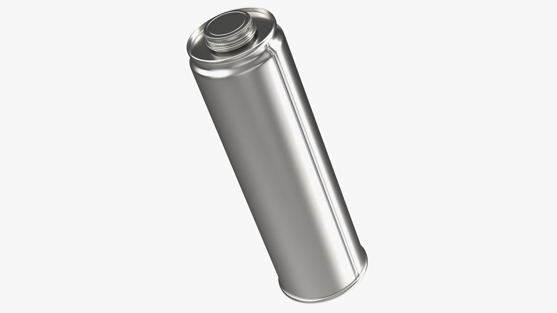 Olive Oil Metal Can 1 Litre 3D model preview