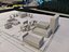 Modele mebli do wnętrz 3D - pakiet 79 STL do miniatur dioramy domków dla lalek w skali 1 50