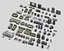 Modele mebli do wnętrz 3D - pakiet 79 STL do miniatur dioramy domków dla lalek w skali 1 50