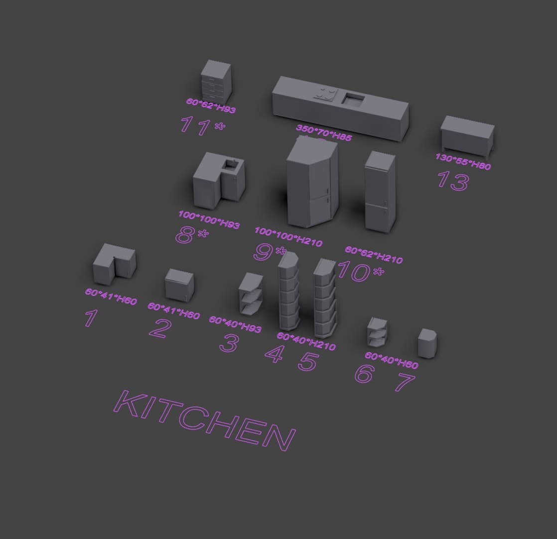3D Interior Furniture 3D Models - 79 STL Pack for Dollhouse  Diorama Miniatures scale 1 50 https://p.turbosquid.com/ts-thumb/1Y/x7SjvT/sm/kitchen/png/1785004852/1920x1080/fit_q87/3e6bde1784b155478e604b1e229cca7882a99291/kitchen.jpg