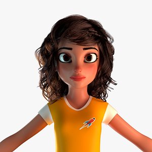 3D mika character animation