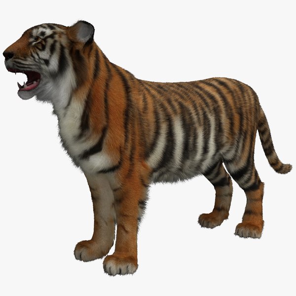 3D модель Мех тигра 2 - TurboSquid 760524