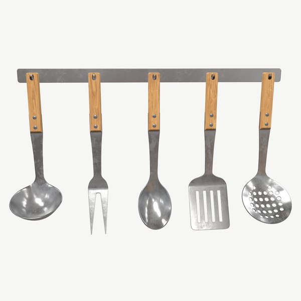 Kitchen Utensils 3D model