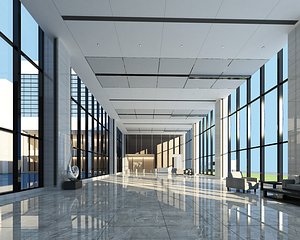 Office lobby 09 model