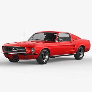 Ford Mustang Fastback 1967 3D model