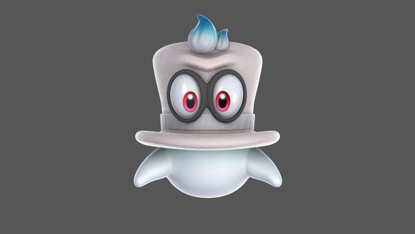 3D model (stl) Super Mario Odyssey 2