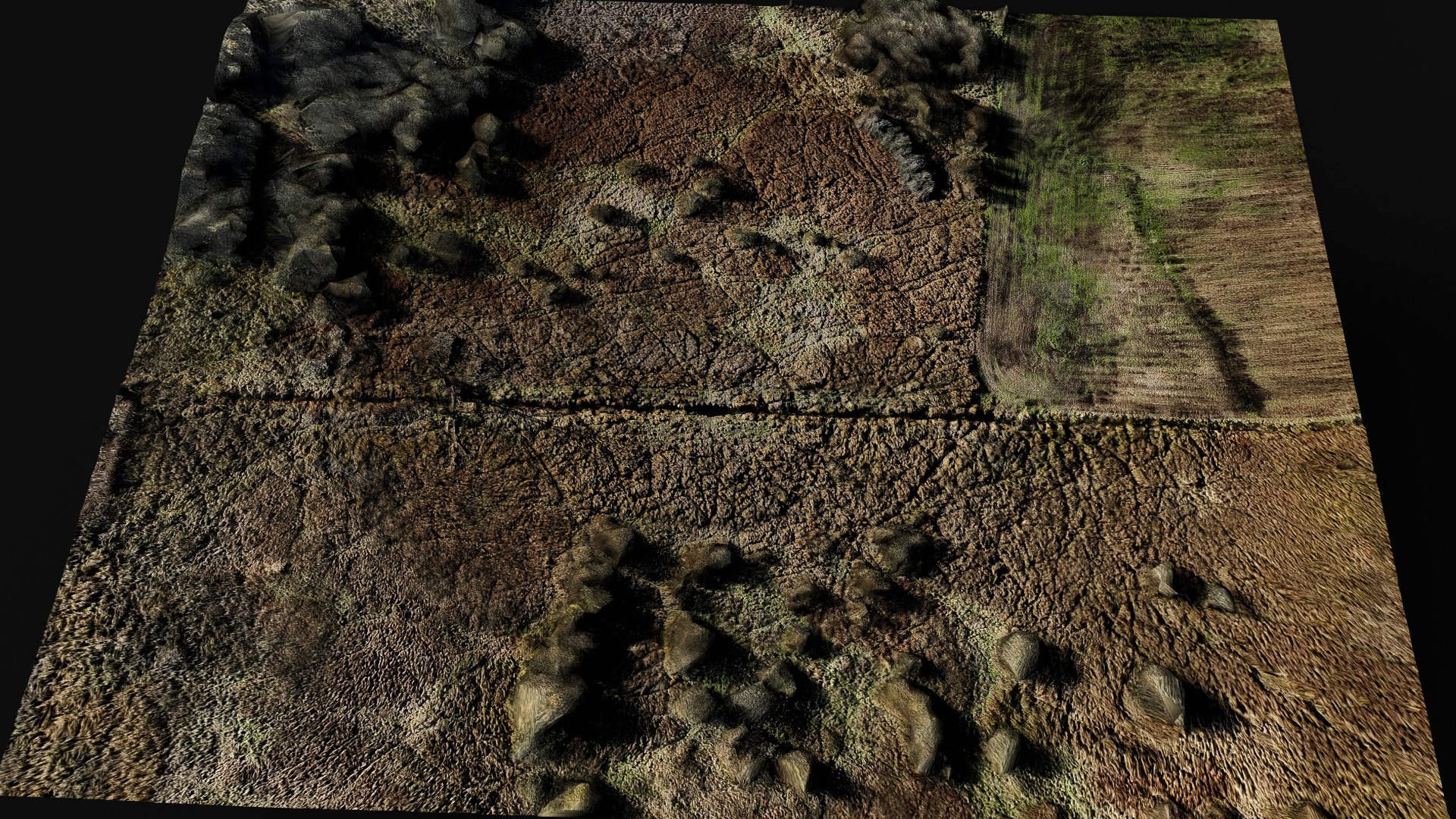 3D model terrain landscape fields pt3 PBR photogrammetry https://p.turbosquid.com/ts-thumb/1Z/IPeCml/FY/preview1/jpg/1763233818/1920x1080/fit_q87/9d60a9cf0bb683d98660a3d865a2db317a41f5f6/preview1.jpg